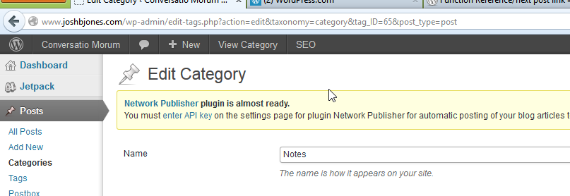 WordPress – Exclude Categories From Main Page
