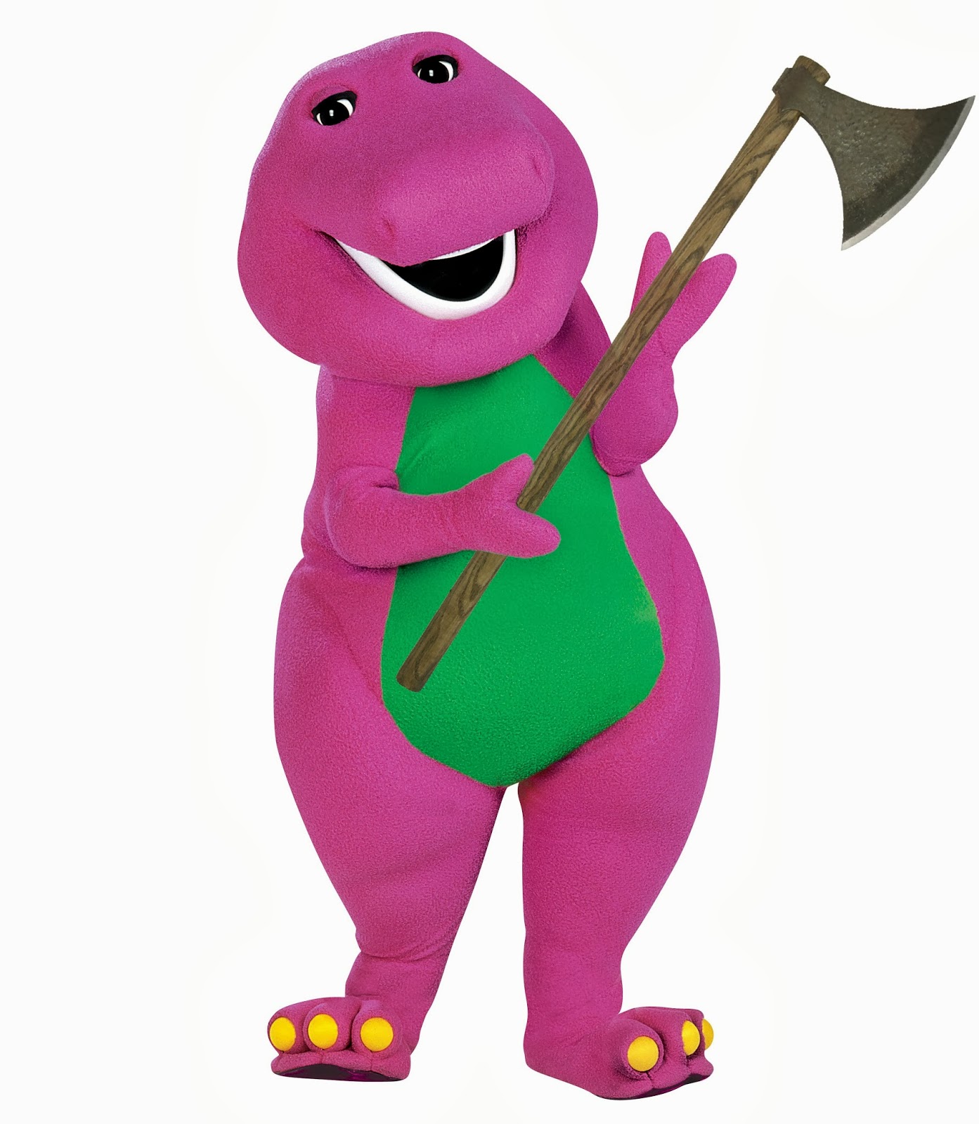 I hate you, you hate me, we all hate Barney