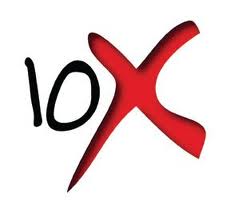 10X