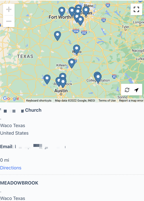 Church Finder